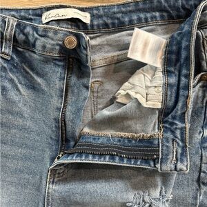 KanCan Blue Ankle Cropped Jeans